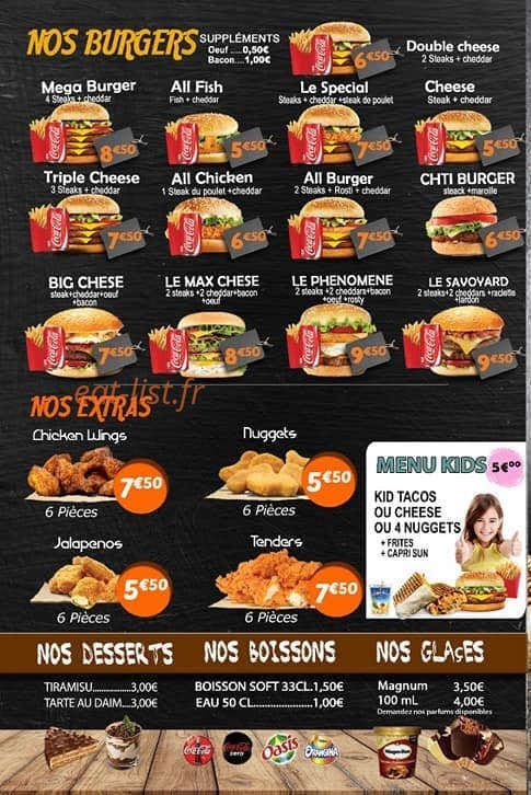 All Tacos — carte page 4