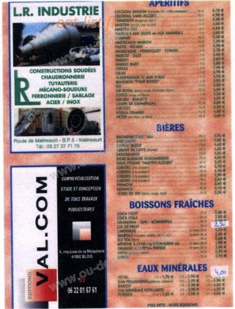 La Dolce Vita — carte page 5