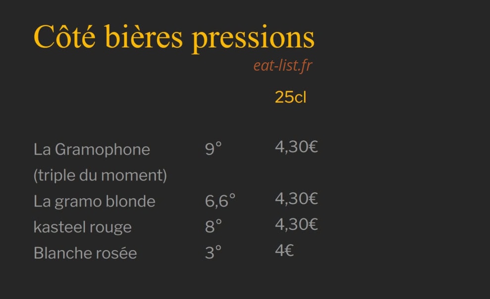 Le Gramophone — carte page 9