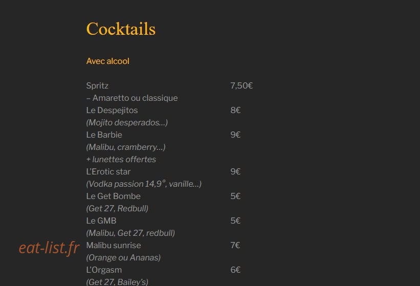 Le Gramophone — carte page 3