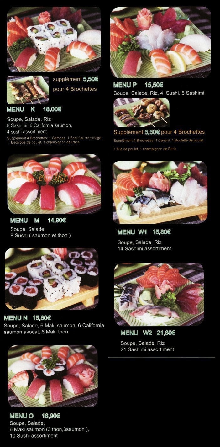 Le Kyoto — carte page 4