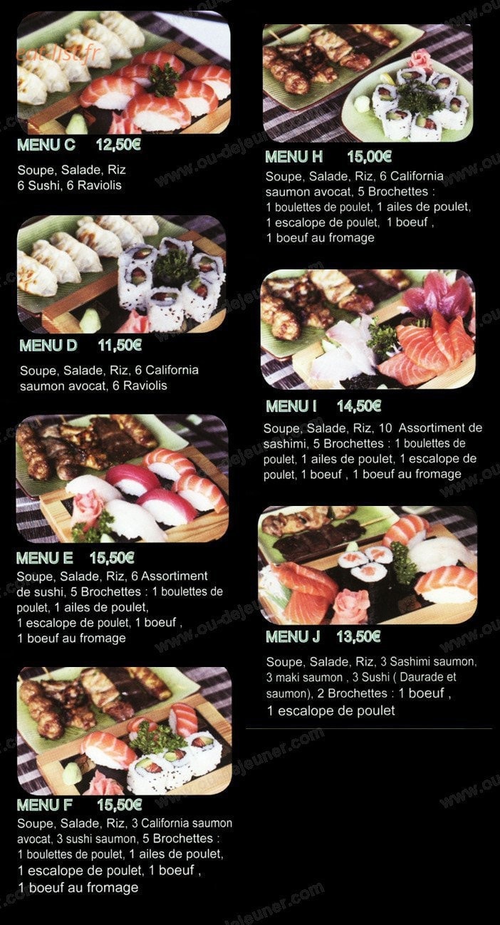 Le Kyoto — carte page 3