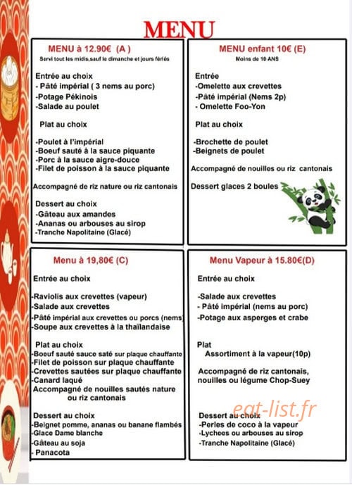 Le Palais Impérial — carte page 5