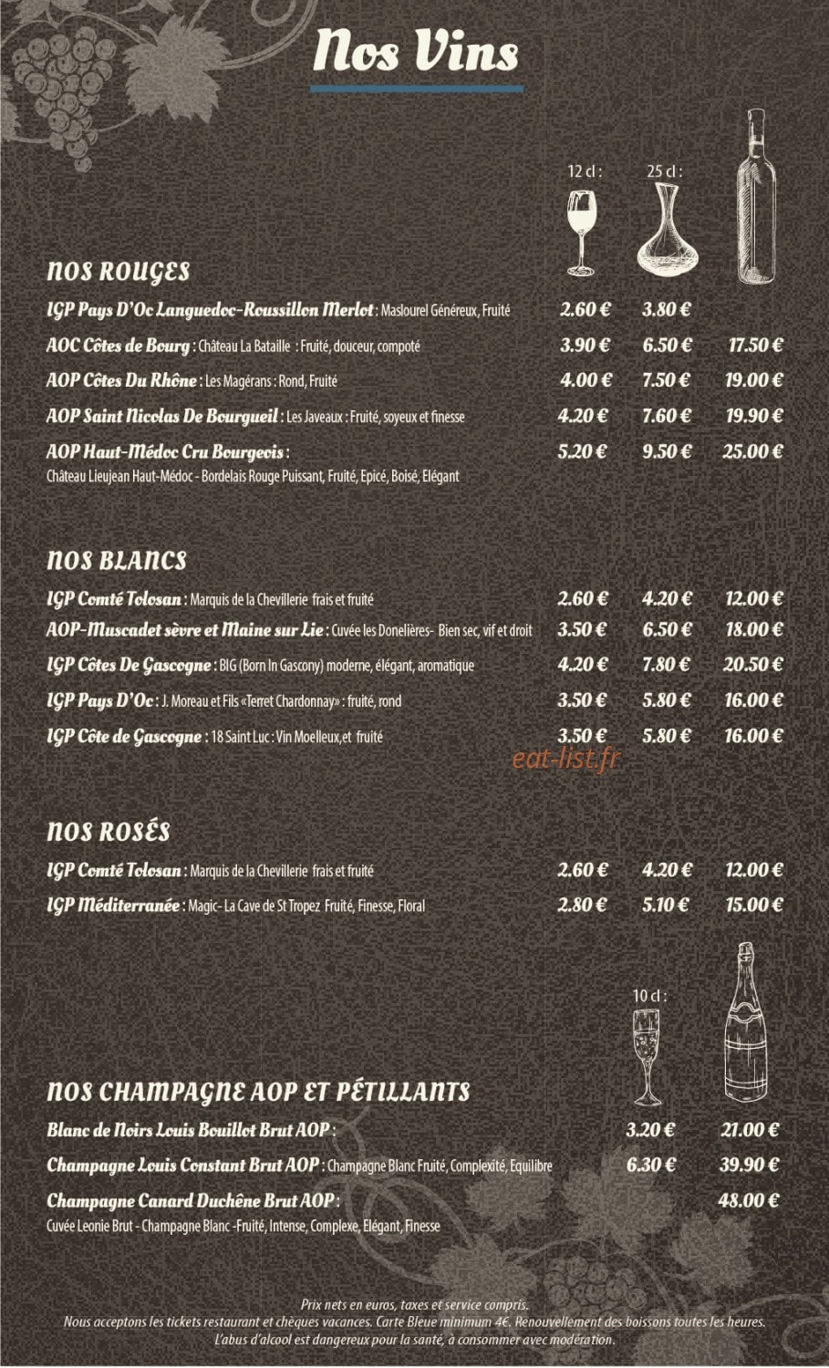 Le Paris — carte page 5