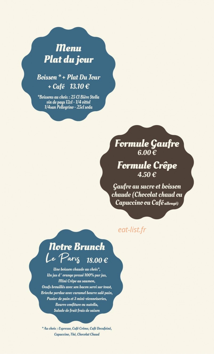 Le Paris — carte page 2