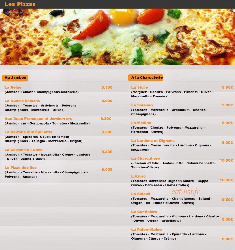 Le Sole Mio — carte page 2