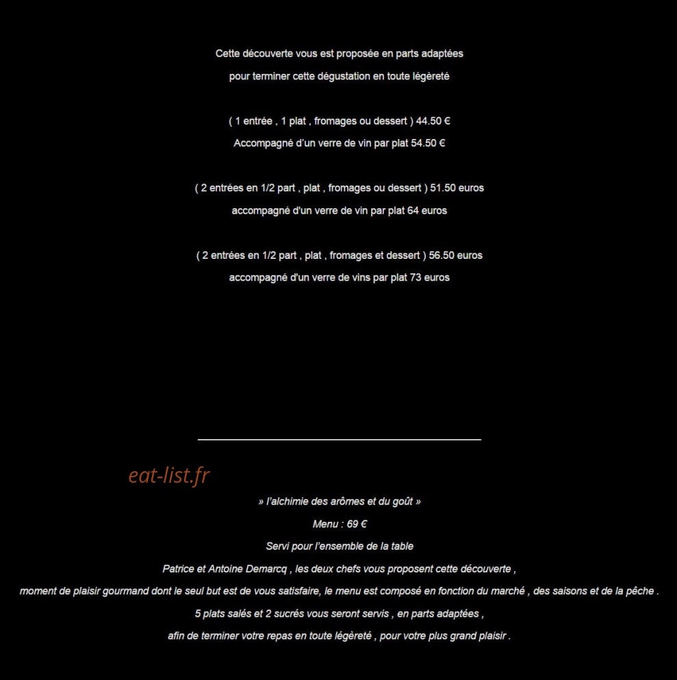 Maison Demarcq — carte page 2