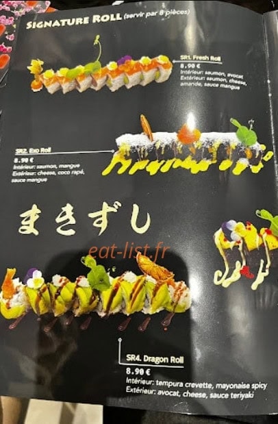minasushi — carte page 3