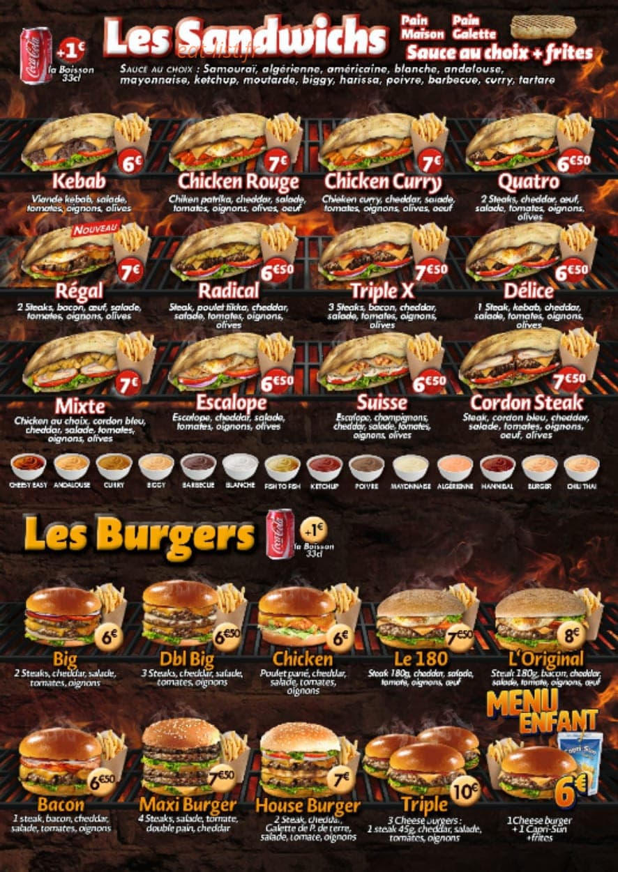 O Délice 59 — carte page 3