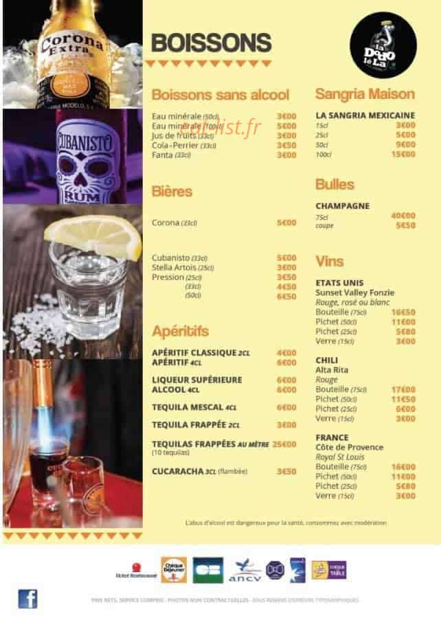 O Mexicain — carte page 6