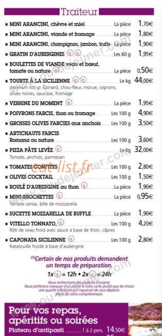 Pausa Gusto — carte page 9