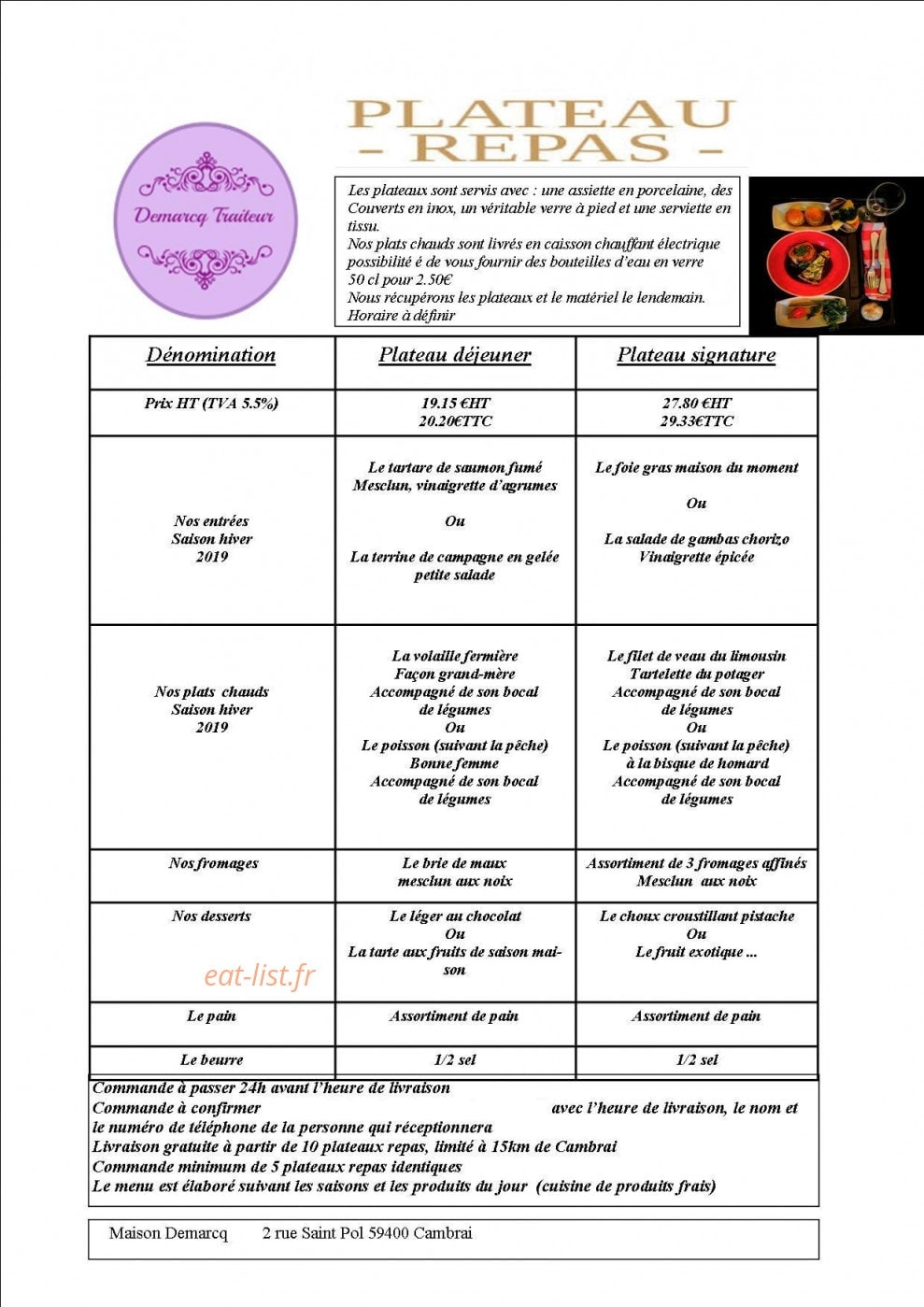 Maison Demarcq — carte page 1