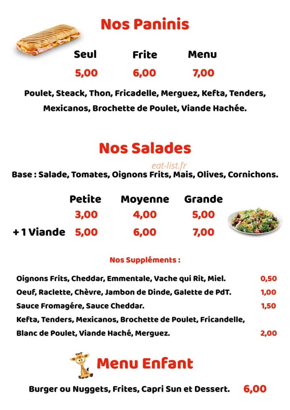 Chez maman — carte page 5