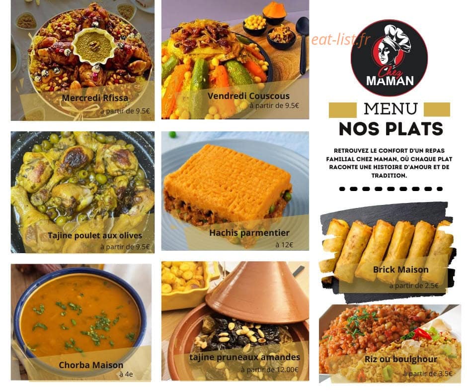 Chez maman — carte page 8