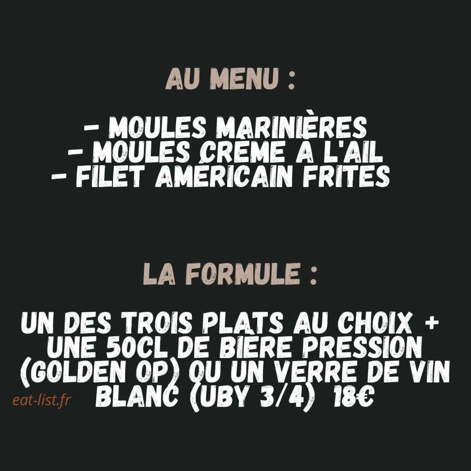 Chez Paulette — carte page 1
