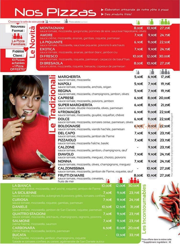 Dolce — carte page 1
