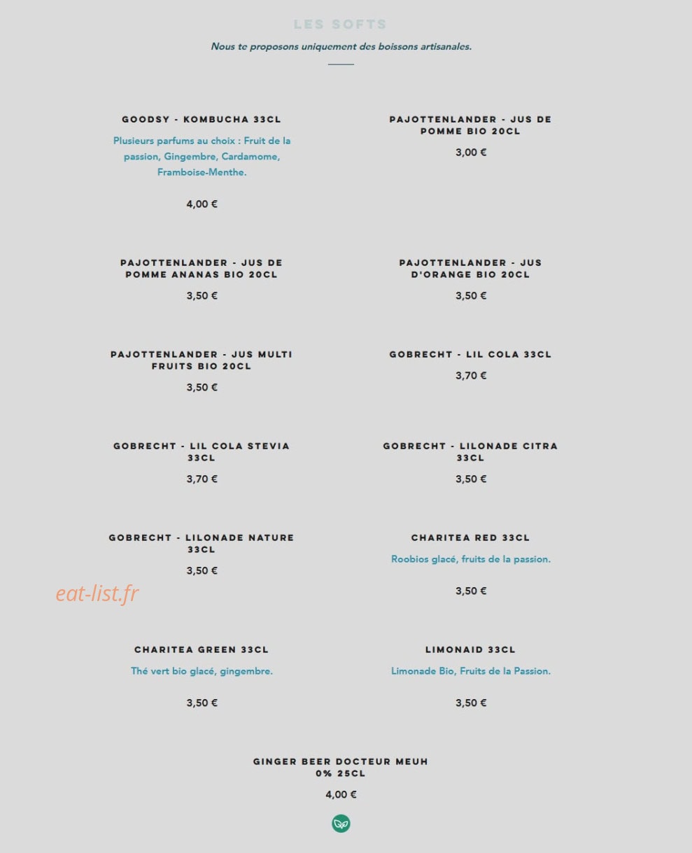 La Dame Jeanne — carte page 4
