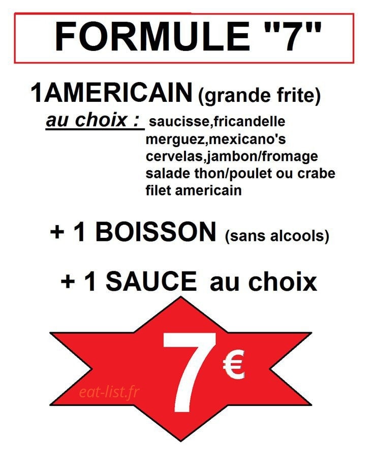 Friterie Saint Benoît — carte page 4