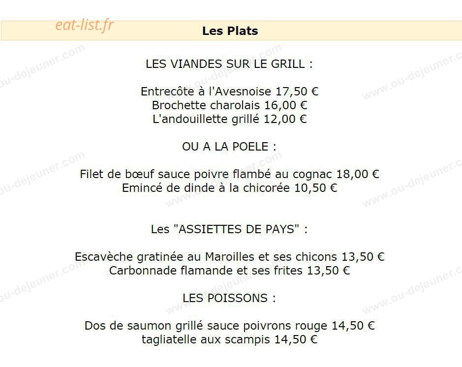 La Pen'tière — carte page 2