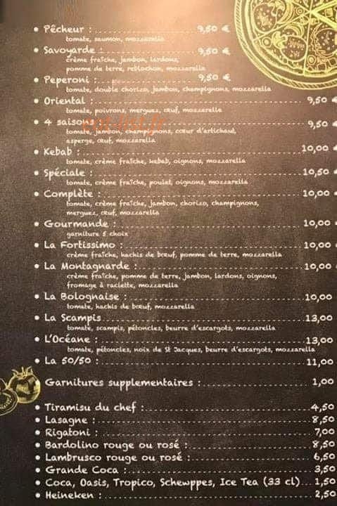 Pizza Leonardo — carte page 2