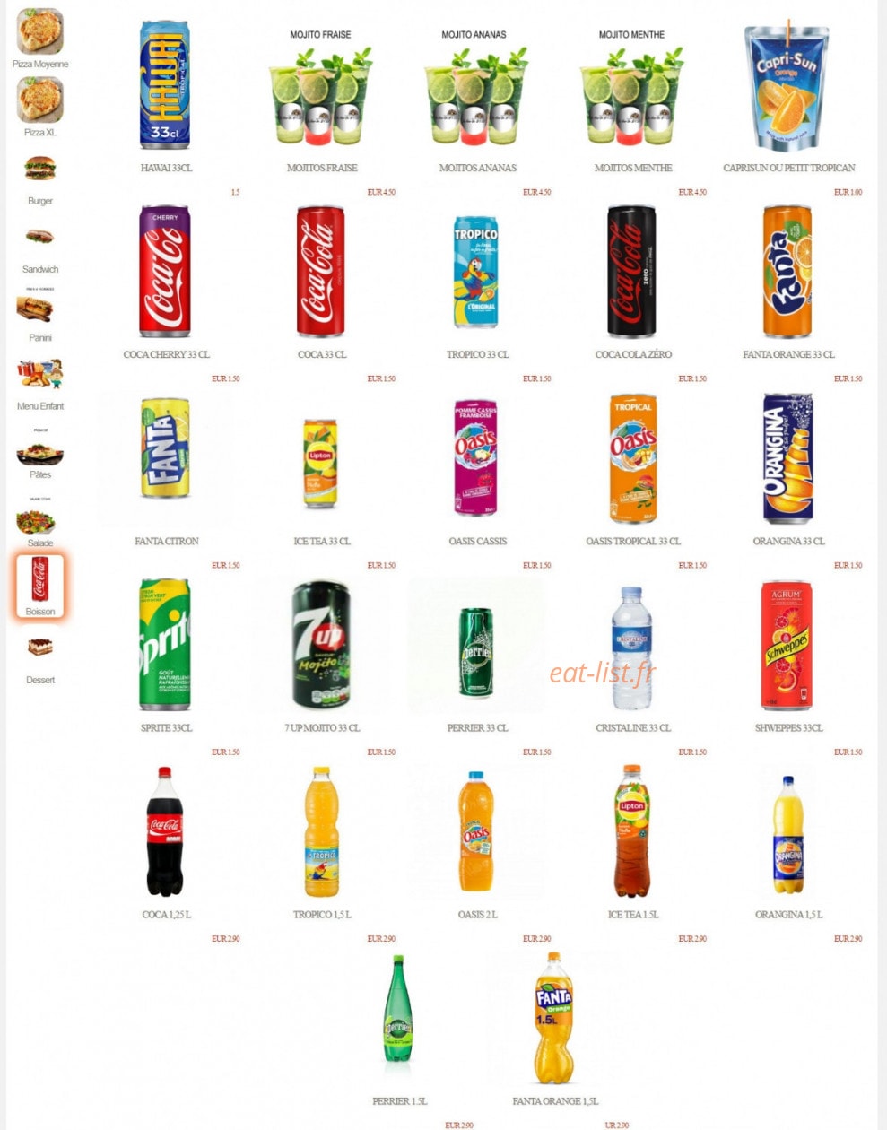 La Tour de Pizz — carte page 9