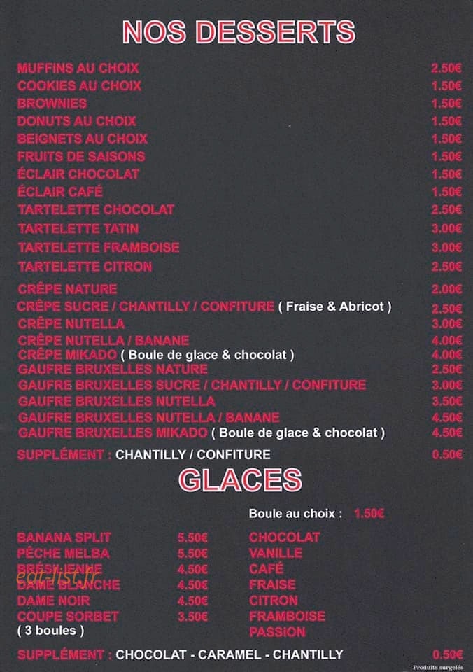 La cantina del zwin — carte page 5