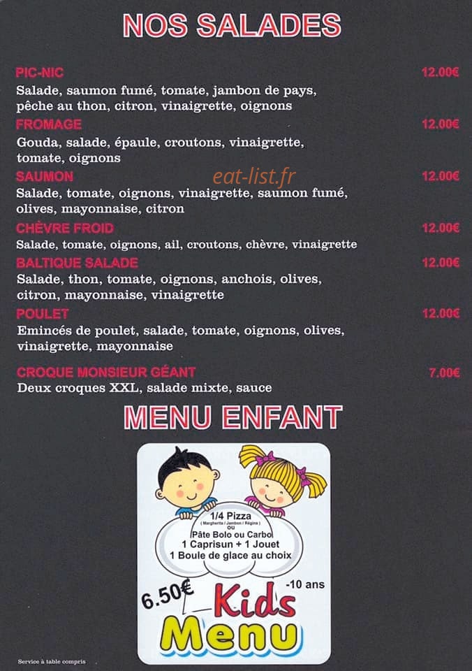 La cantina del zwin — carte page 2
