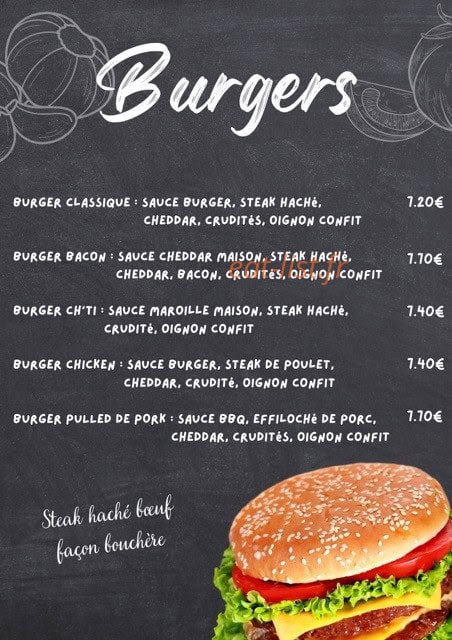 Brasserie de l'Yser — carte page 1