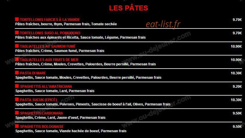 Le sun — carte page 5