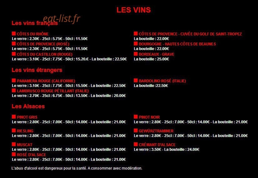 Le sun — carte page 11