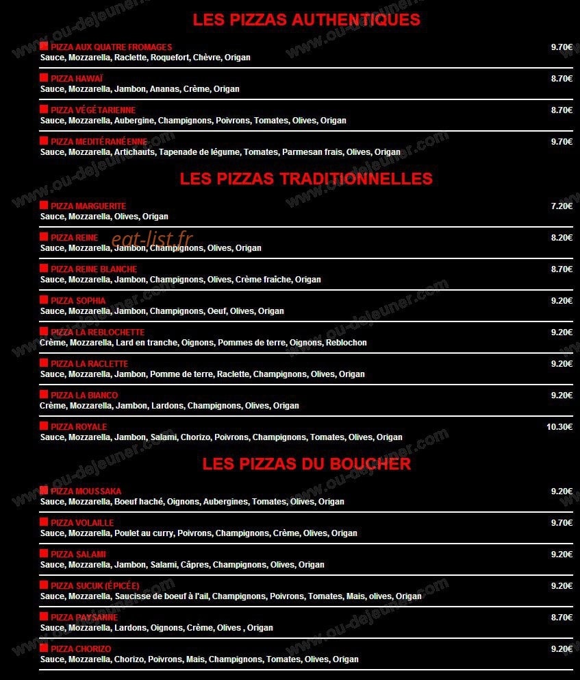Le sun — carte page 2