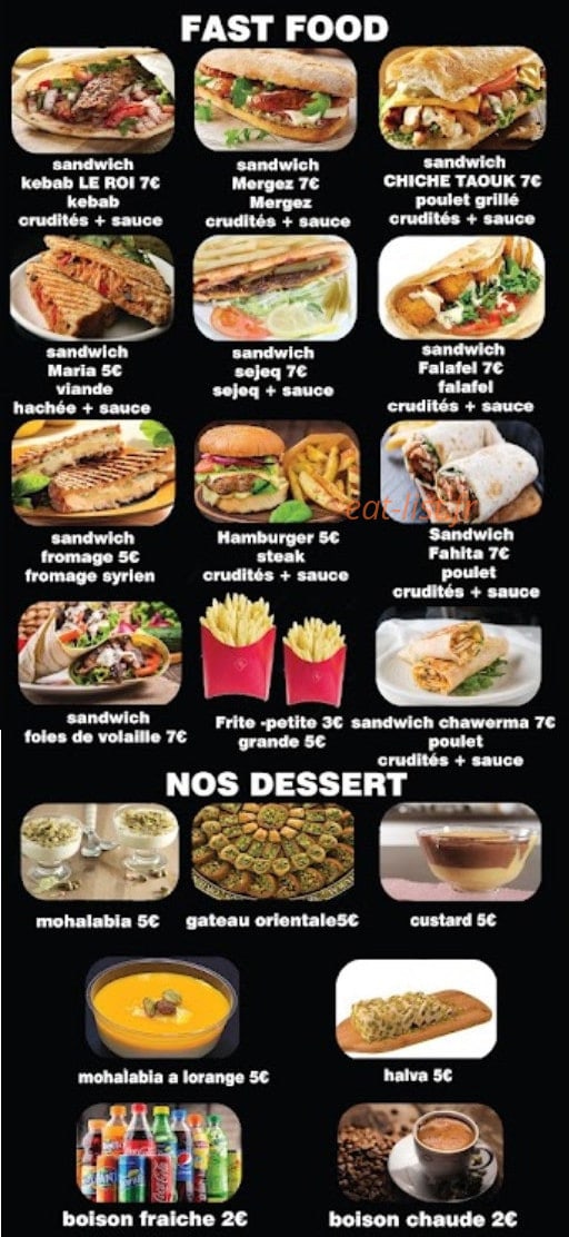 Grillades le Roi — carte page 4
