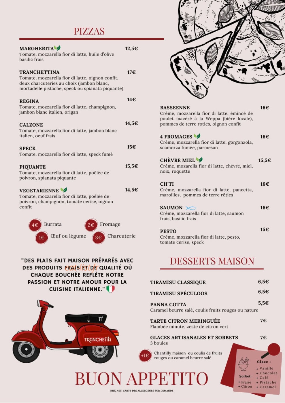 Tranchetta — carte page 2