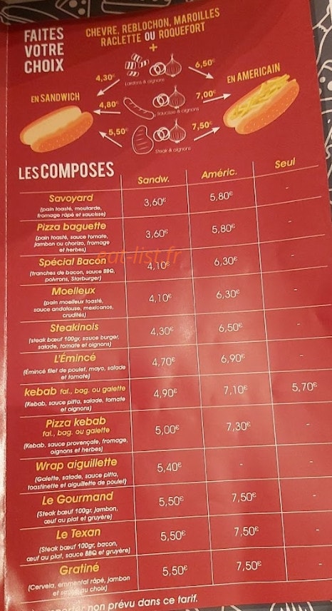 Frites en Nord — carte page 3