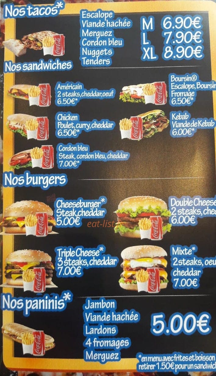 Pizza king — carte page 3