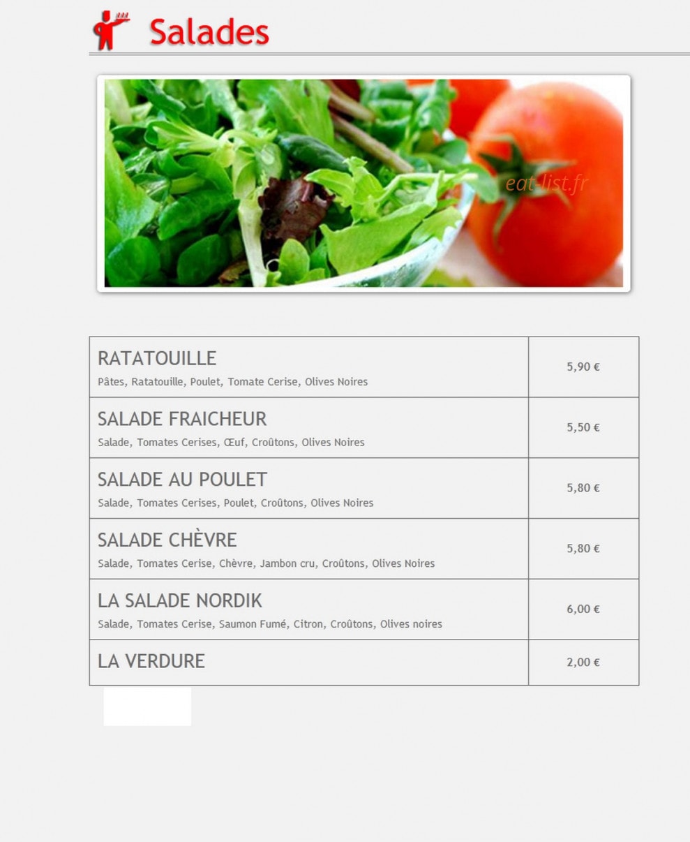 Pizza's Country — carte page 9