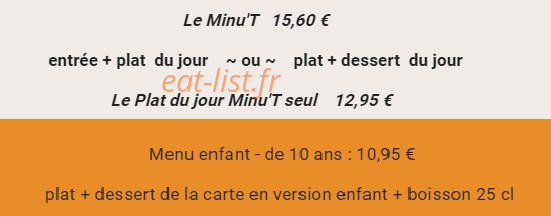 Restaurant le t — carte page 2