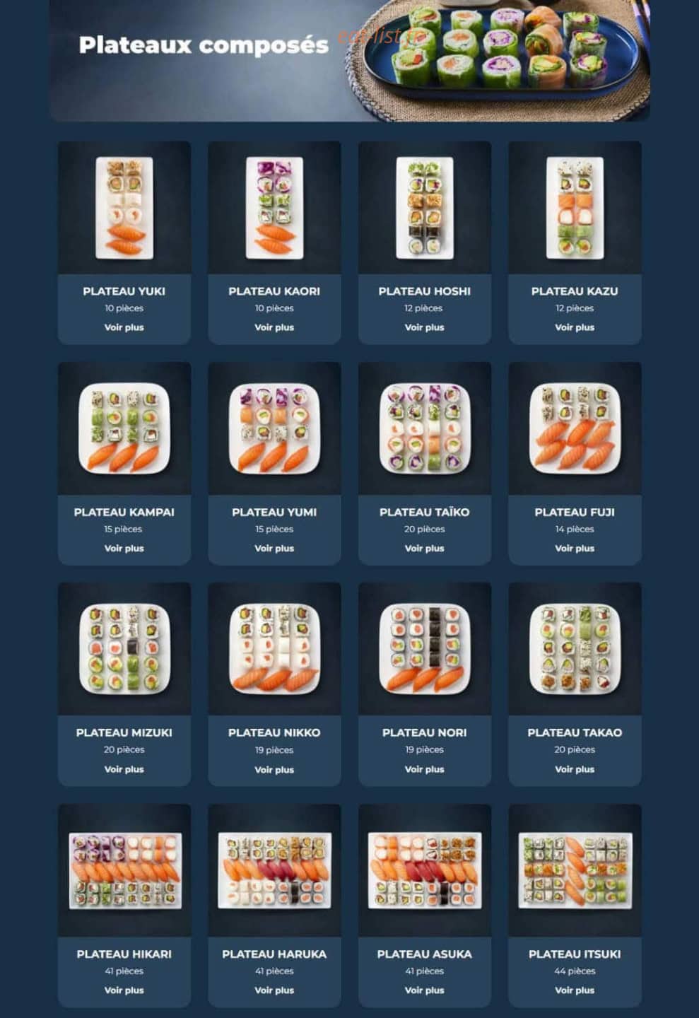 Taobento — carte page 6