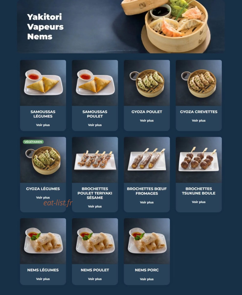 Taobento — carte page 11