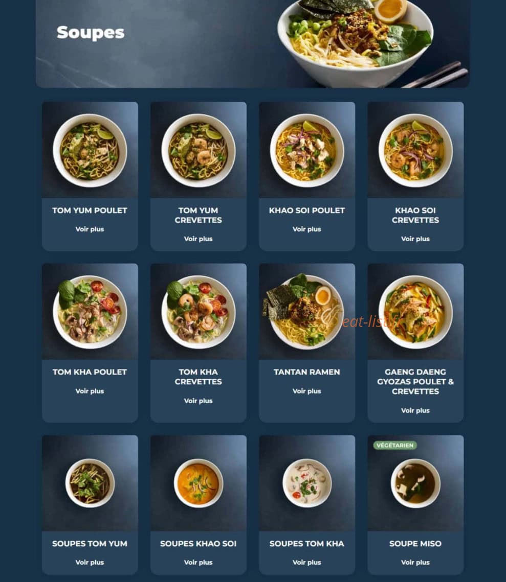 Taobento — carte page 3