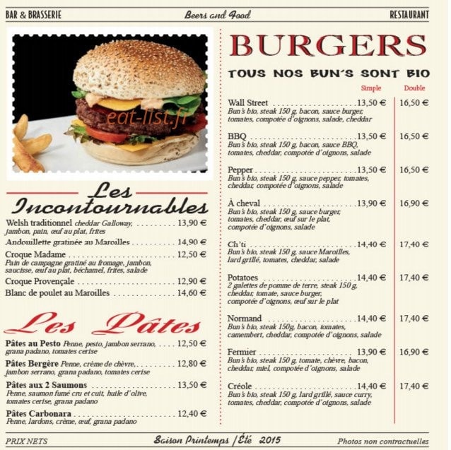 Beer & Co — carte page 5