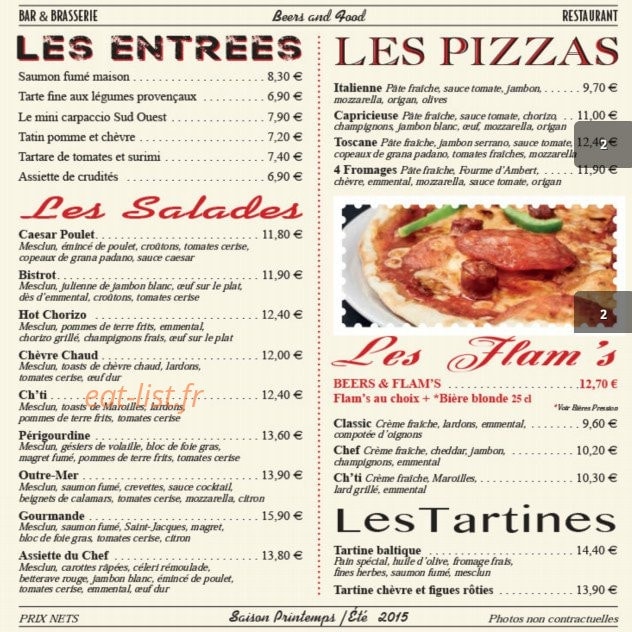 Beer & Co — carte page 3