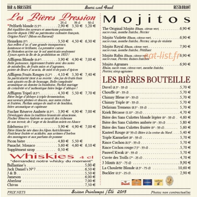 Beer & Co — carte page 2