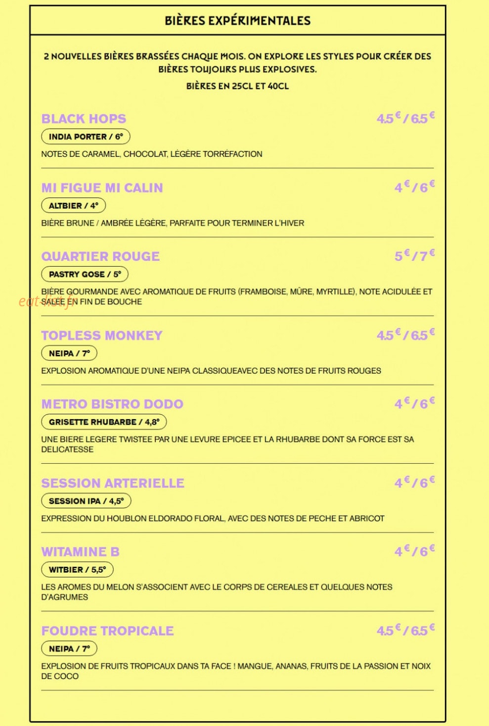 Brique House — carte page 2