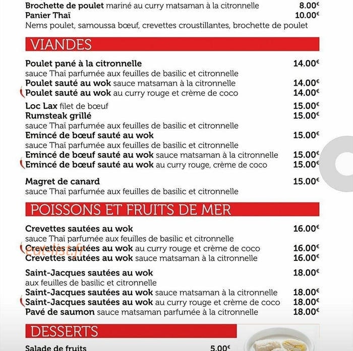 Jasmin Thai — carte page 2
