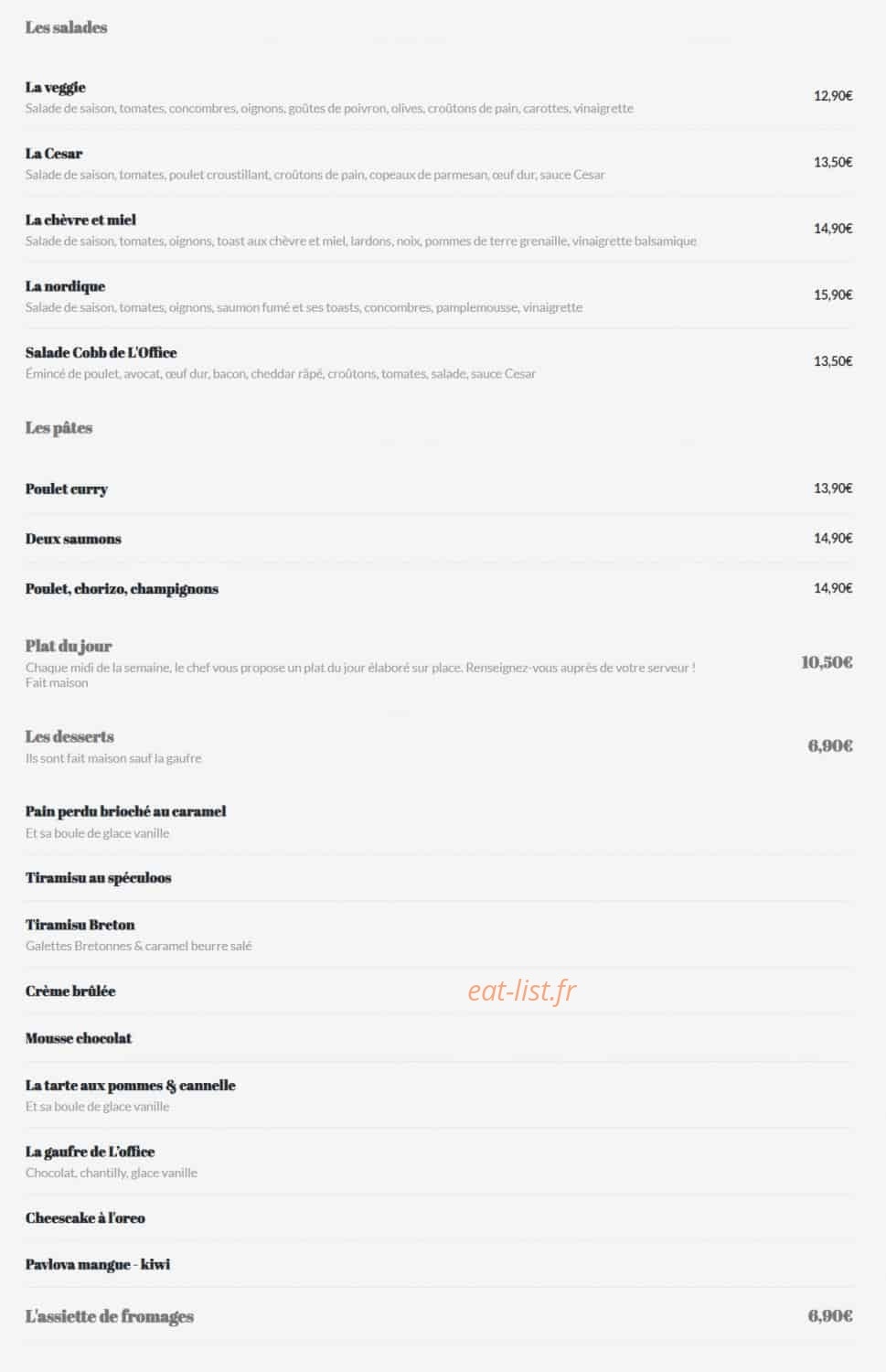 L'Office — carte page 4