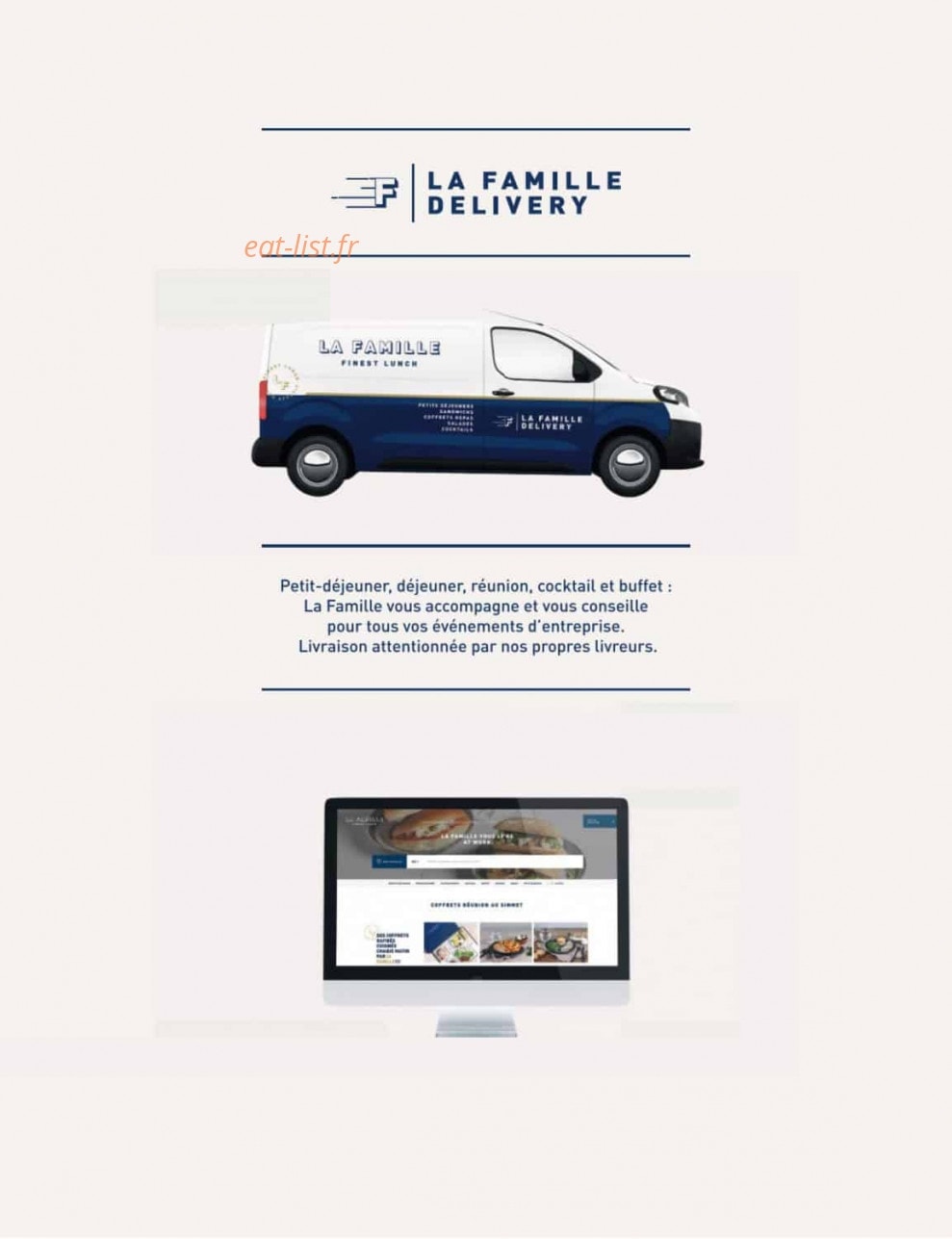 La Famille Finest Lunch — carte page 45
