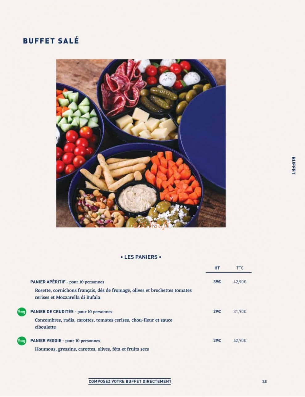 La Famille Finest Lunch — carte page 23