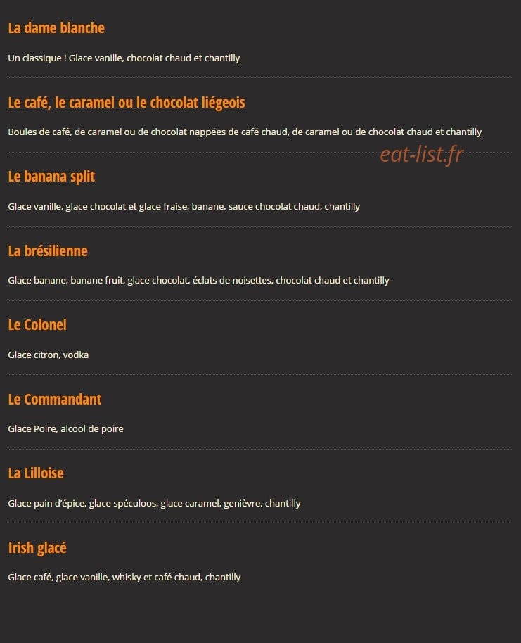 Les p'tites côtes — carte page 5