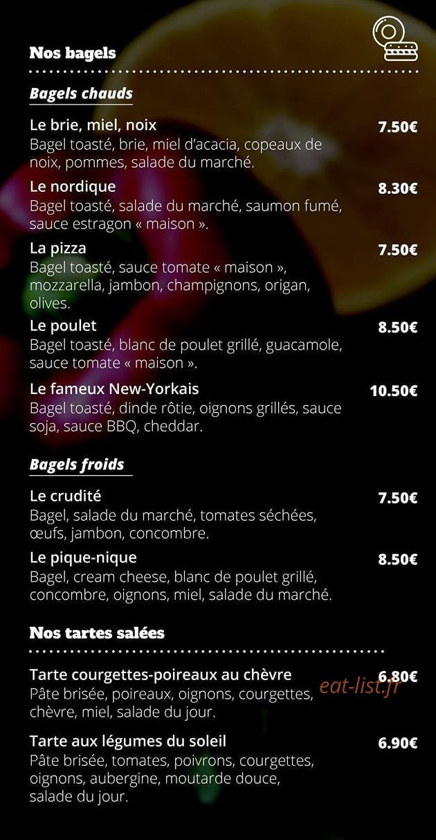 Les Saveurs du Potager — carte page 3